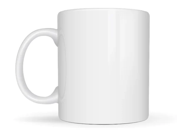 Caneca Branca Porcelana